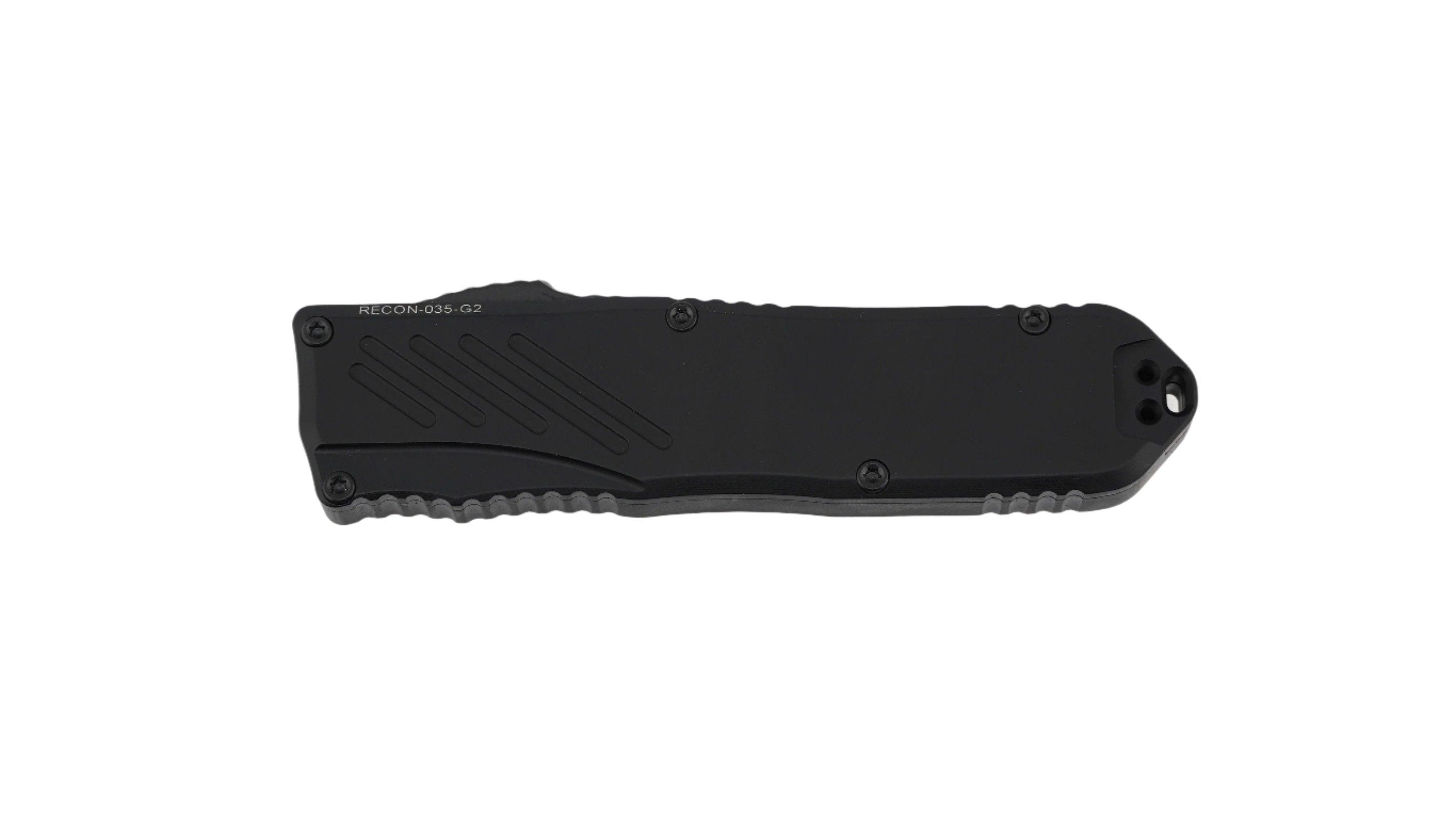 Guardian Tactical RECON-035 G2 Single Edge MagnaCut Black Blade Black Handle - NORTH RIVER OUTDOORS