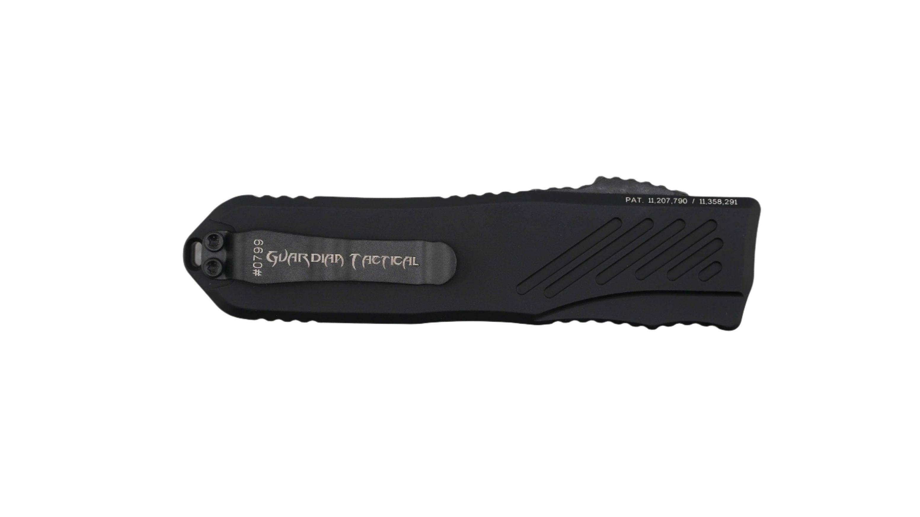 Guardian Tactical RECON-035 G2 Single Edge MagnaCut Black Blade Black Handle - NORTH RIVER OUTDOORS
