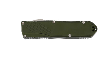 Guardian Tactical RECON-035 G2 Single Edge MagnaCut Stonewash Blade OD Green Handle - NORTH RIVER OUTDOORS