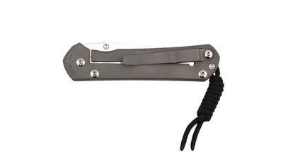 Chris Reeve Small Sebenza 31 Unique Graphic MagnaCut Satin-Polished Blade (S31-1400-0004-B) - NORTH RIVER OUTDOORS