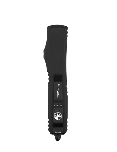 Microtech Ultratech D/E Black Frag G-10 Top Tactical Standard Signature Series 122-1FRGTBS - NORTH RIVER OUTDOORS