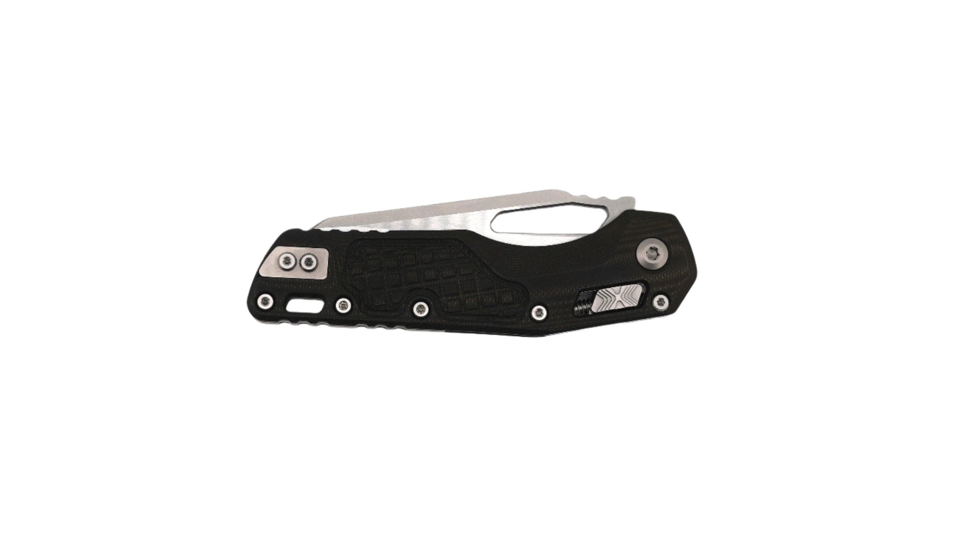 Microtech MSI S/E Tactical Black G10 Frag Stonewashed Blade 210-10FRGTBLM - NORTH RIVER OUTDOORS