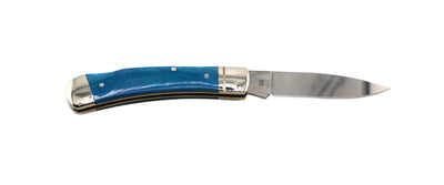 Boker Traditional Series 2.0 Gentlemans Lockback 2.95" D2 Satin Drop Point w/ Smooth Dark Blue Bone Handles 110816 - NORTH RIVER OUTDOORS