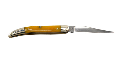 Boker Traditional Series 2.0 Texas Toothpick w/ Smooth Yellow Bone Handles D2 Blade, Slipjoint 110845 - NORTH RIVER OUTDOORS