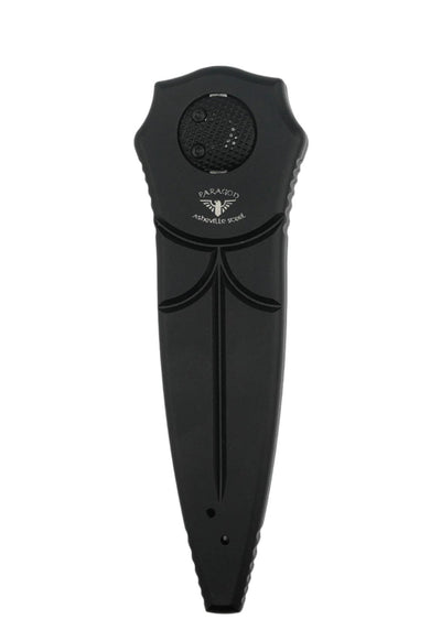 Asheville Steel Paragon Warlock Sorcerer Grind Acid wash S30V w/ Black Handle - NORTH RIVER OUTDOORS