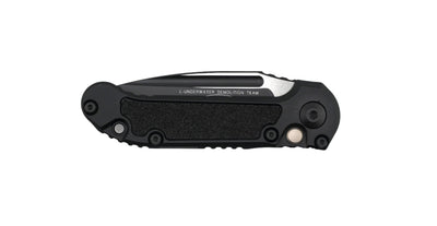Microtech Knives LUDT S/E Gen III 2-Tone Drop Point Black Blade Black Aluminum Handles 1135-1T (USA) - NORTH RIVER OUTDOORS