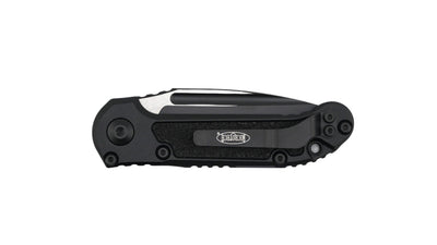 Microtech Knives LUDT S/E Gen III 2-Tone Drop Point Black Blade Black Aluminum Handles 1135-1T (USA) - NORTH RIVER OUTDOORS