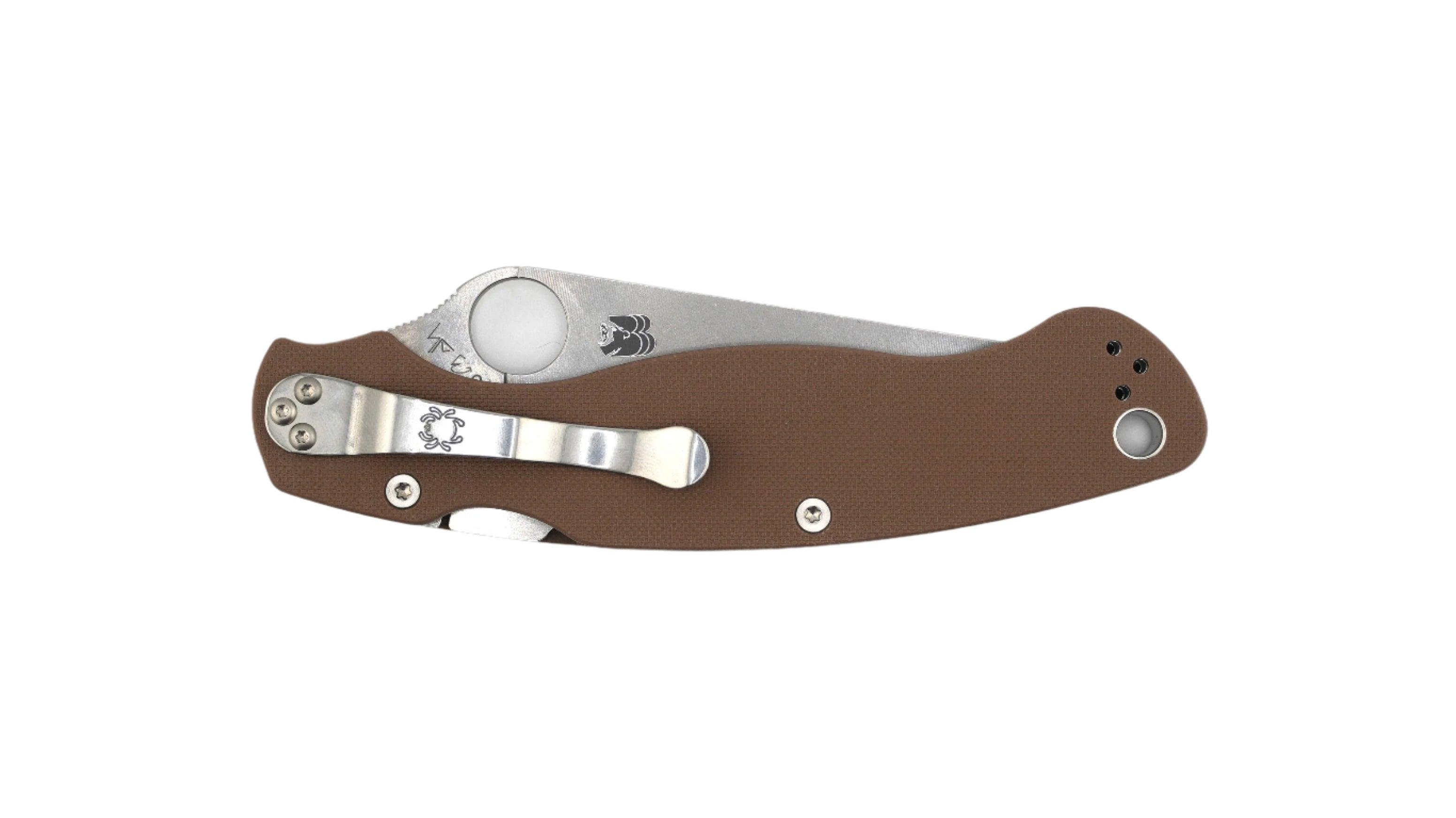 Spyderco Military 2 C36GPBN15V2 Sprint Run Folding Knife 4" CPM 15V G10 (USA) - NORTH RIVER OUTDOORS