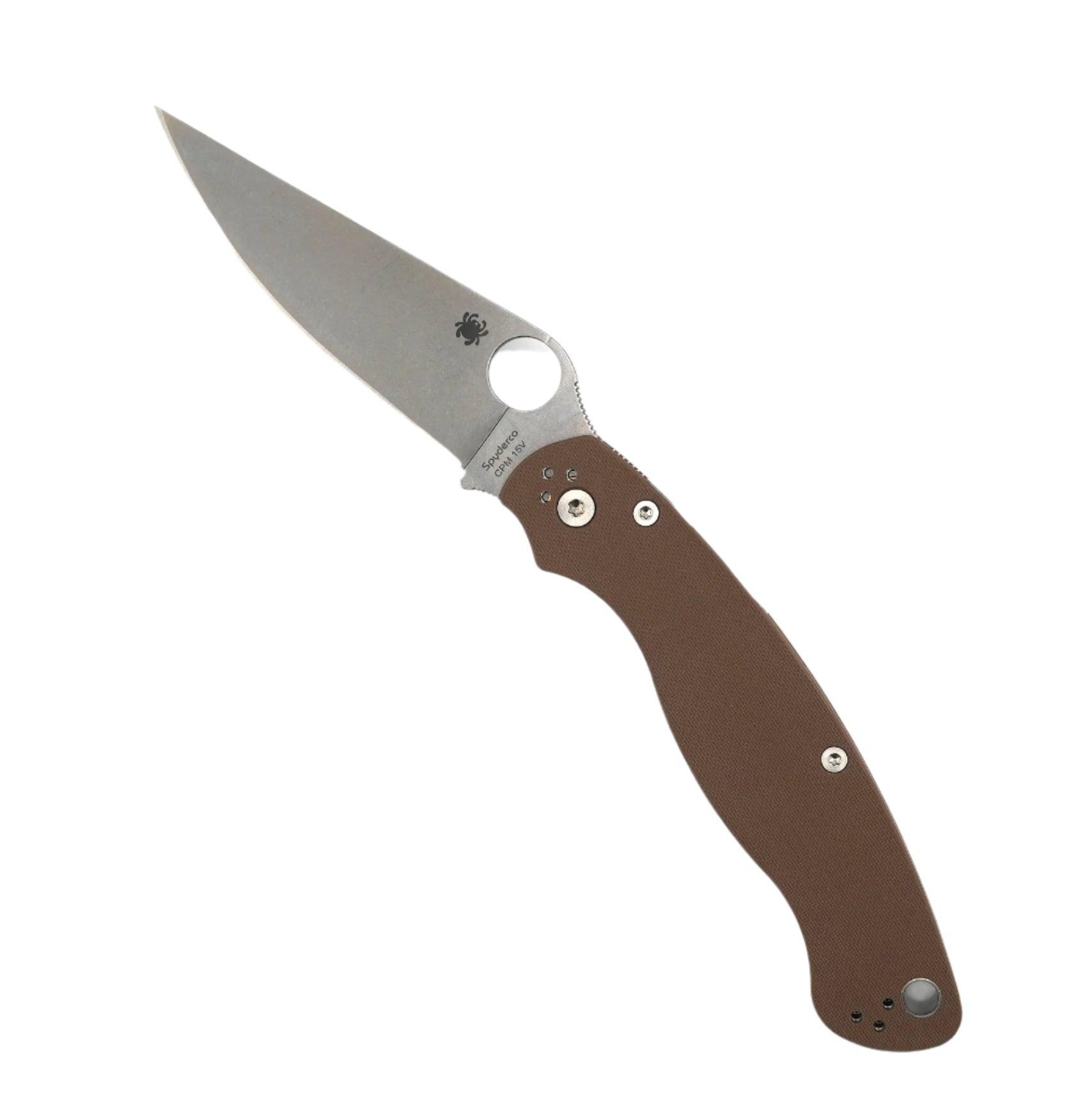 Spyderco Military 2 C36GPBN15V2 Sprint Run Folding Knife 4" CPM 15V G10 (USA) - NORTH RIVER OUTDOORS