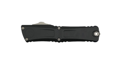 Microtech 1143-10 AP Combat Troodon Single Edge Gen III Black Handle Apocalyptic Blade - NORTH RIVER OUTDOORS