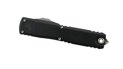 Microtech 1123-10 Ultratech ZBP Stonewashed T/E w/ Black Aluminum Handles - NORTH RIVER OUTDOORS