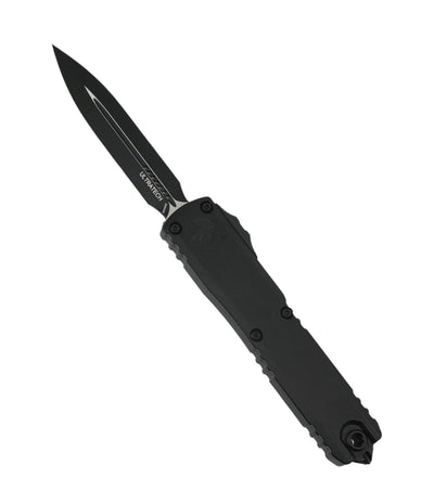 Microtech 1122-1T Ultratech ZBP D/E Tactical Black Blade w/ Black Aluminum Handle - NORTH RIVER OUTDOORS