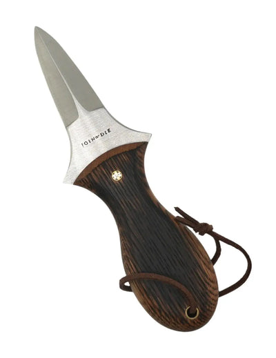 Join or Die Bourbon Barrel Oyster Shucker Knife (Custom)