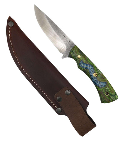 Join or Die Explorer Knife Limited Edition Topo Handles (USA) - NORTH RIVER OUTDOORS