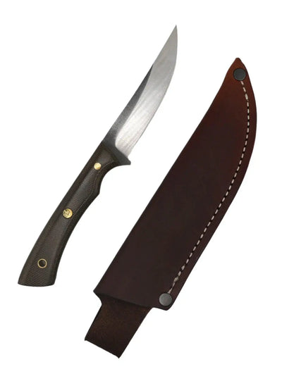 Join or Die Blueridge Bird and Trout Knife Rimfire Green Canvas Micarta Orange G-10 (USA)