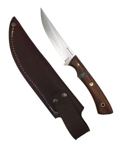 Join or Die Blueridge Bird and Trout Knife Iron wood Mosaic Spacer (USA) - NORTH RIVER OUTDOORS