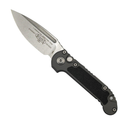 Microtech Knives LUDT S/E Gen III Stonewashed Blade w/ Natural Clear Aluminum Handles 1135-10NC (USA) - NORTH RIVER OUTDOORS