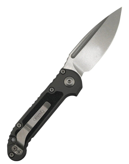 Microtech Knives LUDT S/E Gen III Stonewashed Blade w/ Natural Clear Aluminum Handles 1135-10NC (USA) - NORTH RIVER OUTDOORS