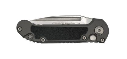 Microtech Knives LUDT S/E Gen III Stonewashed Blade w/ Natural Clear Aluminum Handles 1135-10NC (USA) - NORTH RIVER OUTDOORS