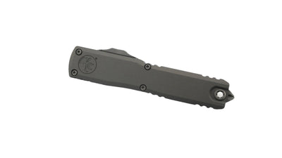 Microtech 1122-11APNC Ultratech ZBP D/E Partially Serrated Apocalyptic Blade w/ Natural Clear Aluminum Handles - NORTH RIVER OUTDOORS