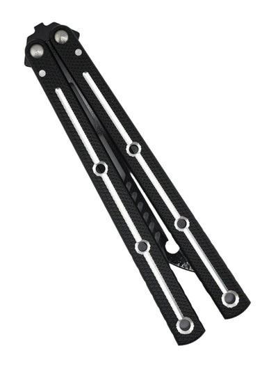 High Quality CNC Machined Black Aluminum Butterfly Knife Trainer - NORTH RIVER OUTDOORS