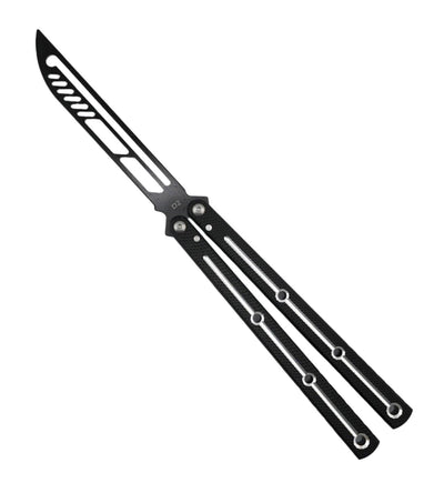 High Quality CNC Machined Black Aluminum Butterfly Knife Trainer - NORTH RIVER OUTDOORS