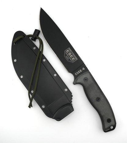 ESEE 6 Fixed Blade w/ Black Blade (Pre-Owned) - NORTH RIVER OUTDOORS