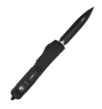 Microtech Ultratech D/E Black Frag G-10 Top Tactical Full Serration Signature Series 122-3FRGTBS - NORTH RIVER OUTDOORS