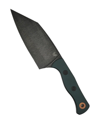 Benchmade 4010BK-2501 Limited Station Knife 5.82" CPM-154 DLC Battlewash Finish w/ Anodized Aluminum Handle - NORTH RIVER OUTDOORS