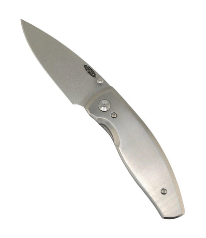 TRM Neutron 2 Linerlock 20CV Titanium Flat Mirror Smooth Handles (Limited Run) - NORTH RIVER OUTDOORS