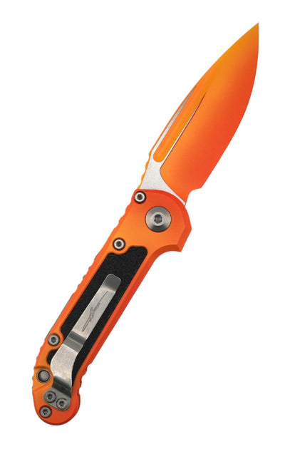 Microtech Knives LUDT S/E Gen III Sunrise Cerakote Blade w/ Sunrise Cerakote Aluminum Handles 1135-1 LPSUS (USA) - NORTH RIVER OUTDOORS