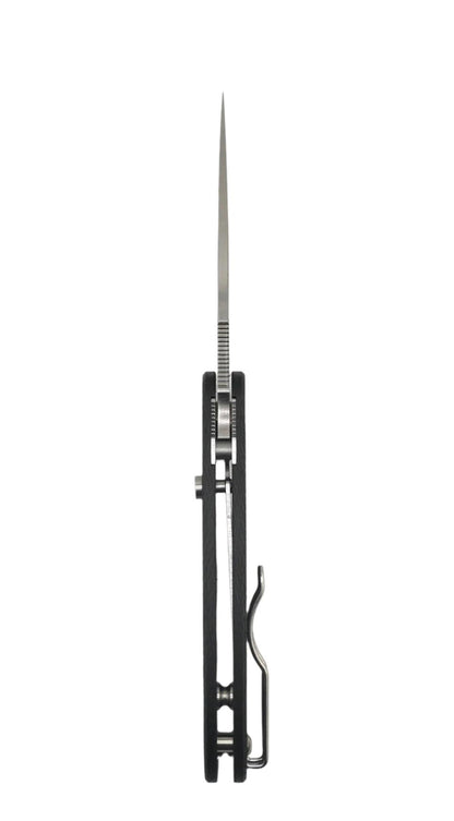 Spyderco Sage 6 Button Compression Lock Sprint Run Folding Knife 3" CPM-S90V Satin Blade Carbon Fiber Handles - NORTH RIVER OUTDOORS