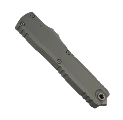 Microtech 1123-12APNC Ultratech ZBP T/E Apocalyptic Full Serration Blade w/ Natural Clear Aluminum Handles - NORTH RIVER OUTDOORS