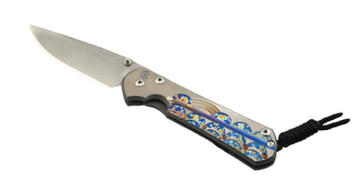 Chris Reeve Large Sebenza 31 Unique Graphic MagnaCut Satin-Polished Blade (L31-1400) - NORTH RIVER OUTDOORS