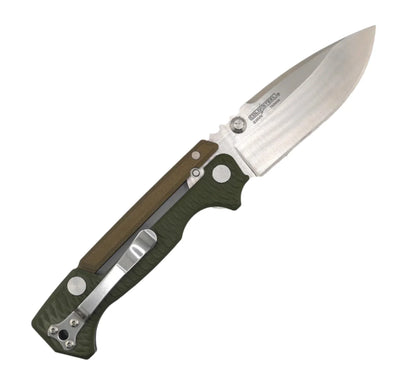 Cold Steel 58SQ Demko AD-15 Scorpion Lock Folding Knife 3.68" S35VN Drop Point Blade w/ OD Green G10 Handles - NORTH RIVER OUTDOORS