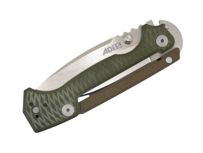 Cold Steel 58SQ Demko AD-15 Scorpion Lock Folding Knife 3.68" S35VN Drop Point Blade w/ OD Green G10 Handles - NORTH RIVER OUTDOORS