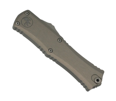 Microtech 1702-10APNC Hera II OTF AUTO Knife 4" M390MK Apocalyptic Double Edge Dagger Blade Natural - NORTH RIVER OUTDOORS