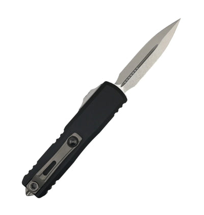 Microtech UTX-85 Gen III w/ Black Handle & Stonewash D/E M390MK 1232-10 - NORTH RIVER OUTDOORS
