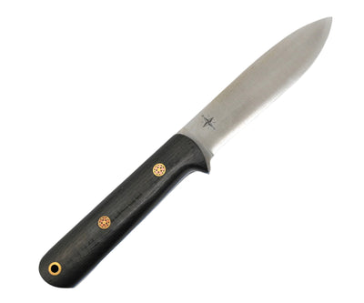 Bark River Mini Kephart Knife 3V Carbon Fiber Blue Liners Mosaic Pins #2 (USA) - NORTH RIVER OUTDOORS