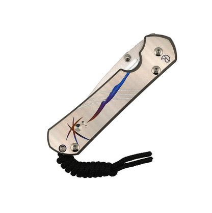 Chris Reeve Small Sebenza 31 Unique Graphic #4 MagnaCut Satin Polished Knife