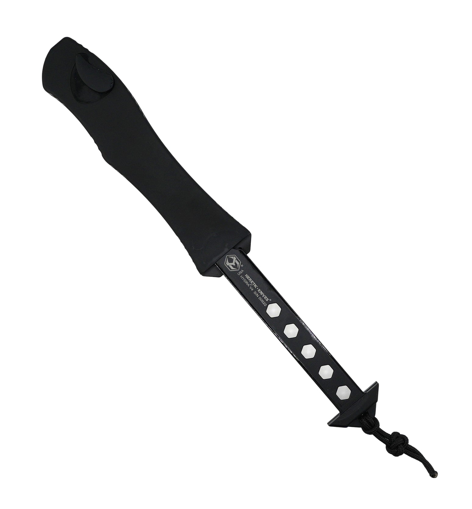Heretic Hydra V4 H407-15A-COMM Black Handle S/E DLC Commando Finish MagnaCut Knife