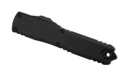 Microtech 1123-1T Ultratech ZBP Zero Blade Play Tactical Auto OTF Knife 3.5" M390MK Black Tanto