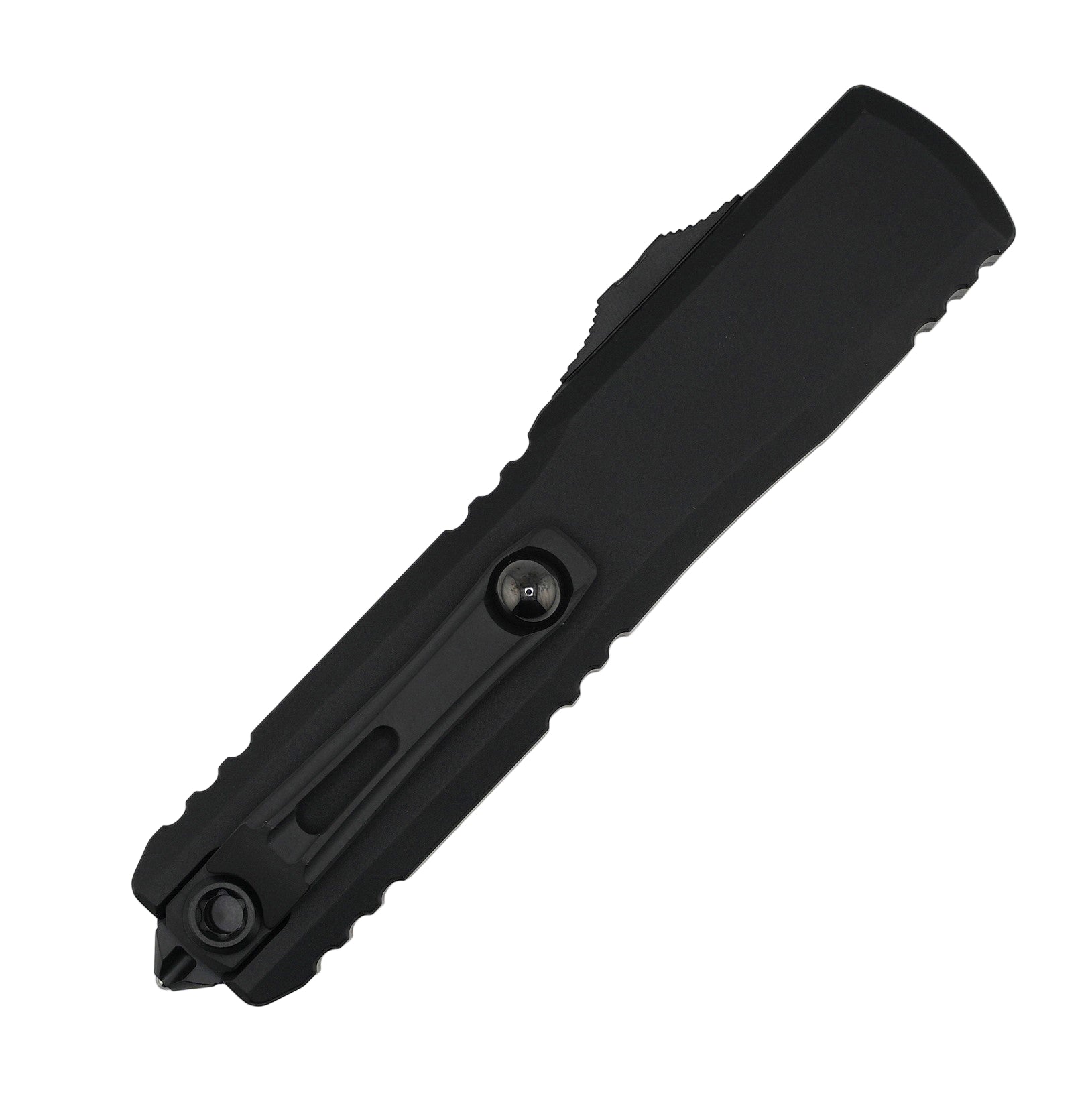 Microtech 1123-1T Ultratech ZBP Zero Blade Play Tactical Auto OTF Knife 3.5" M390MK Black Tanto