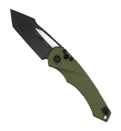 Heretic H053-6A-GRN Mini Pariah Manual Tanto DLC Standard OD Green