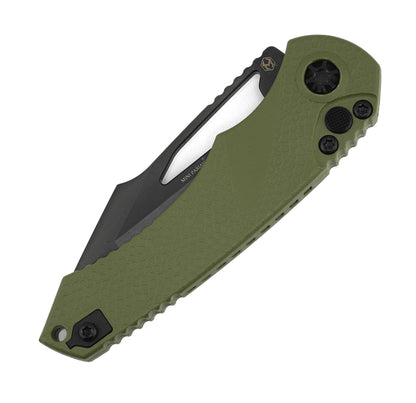 Heretic H053-6A-GRN Mini Pariah Manual Tanto DLC Standard OD Green