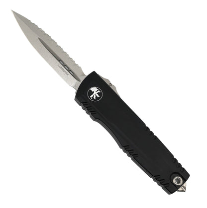 Microtech Luminary ZBP D/E OTF Knife Serrate Black Signature Series (3.6")