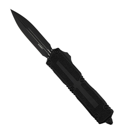 Microtech Scarab 2 Gen 3 1280-1T Tactical Double Edge Black Blade Handle