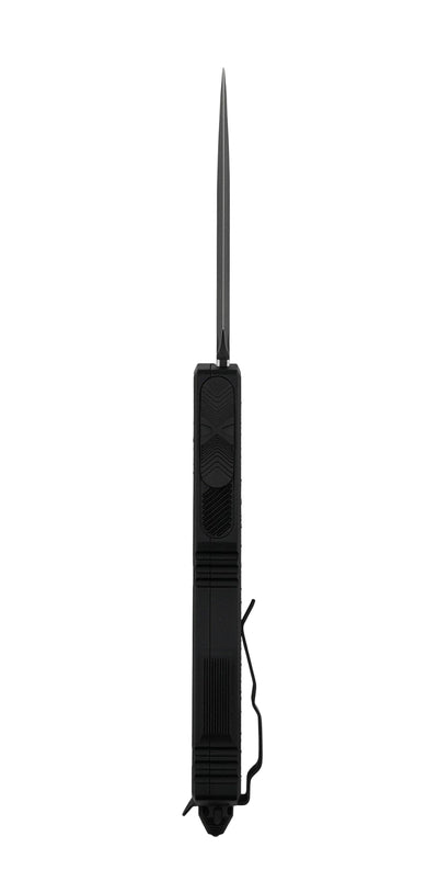 Microtech Scarab 2 Gen 3 1280-1T Tactical Double Edge Black Blade Handle