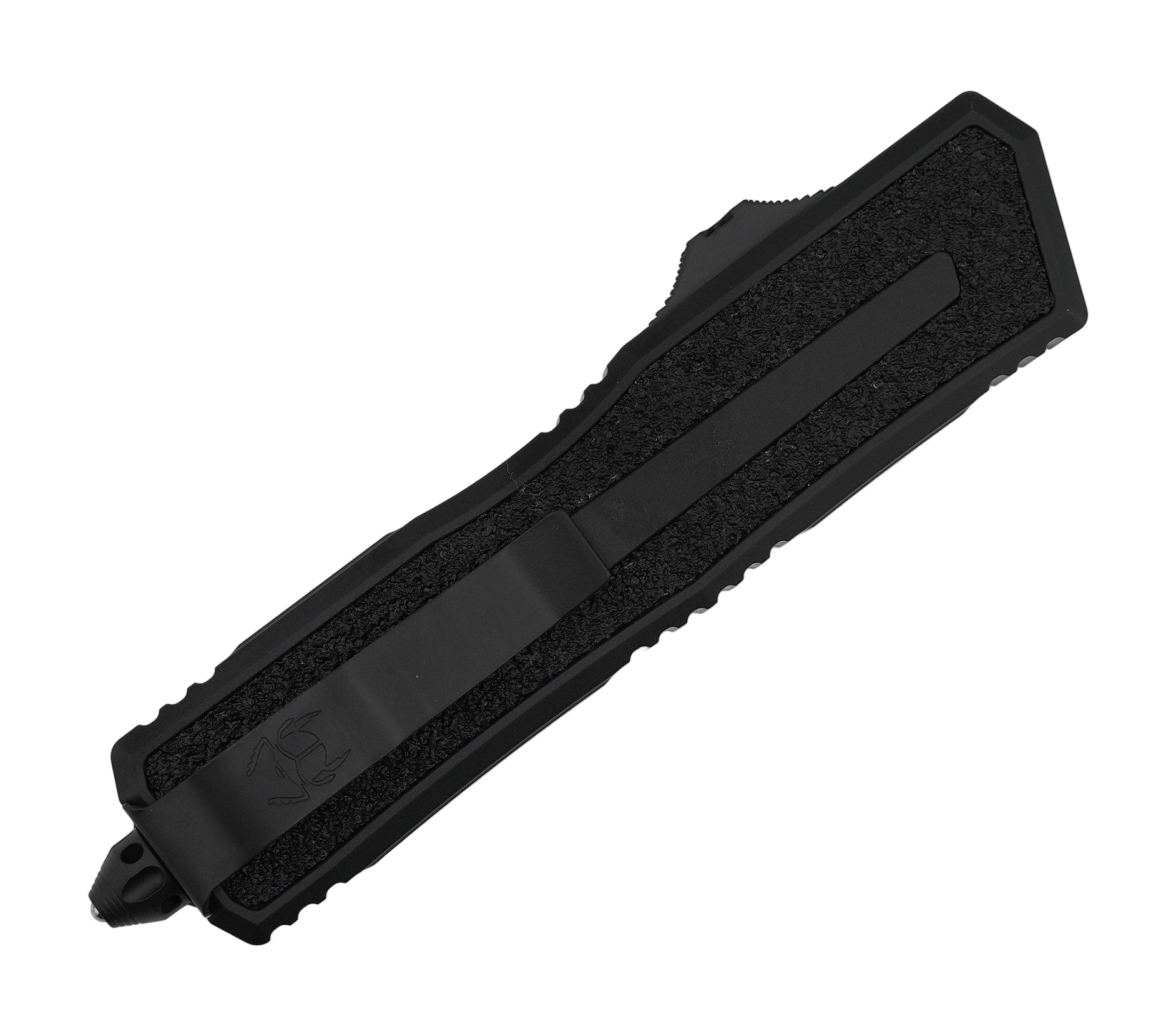 Microtech Scarab 2 Gen 3 1280-1T Tactical Double Edge Black Blade Handle