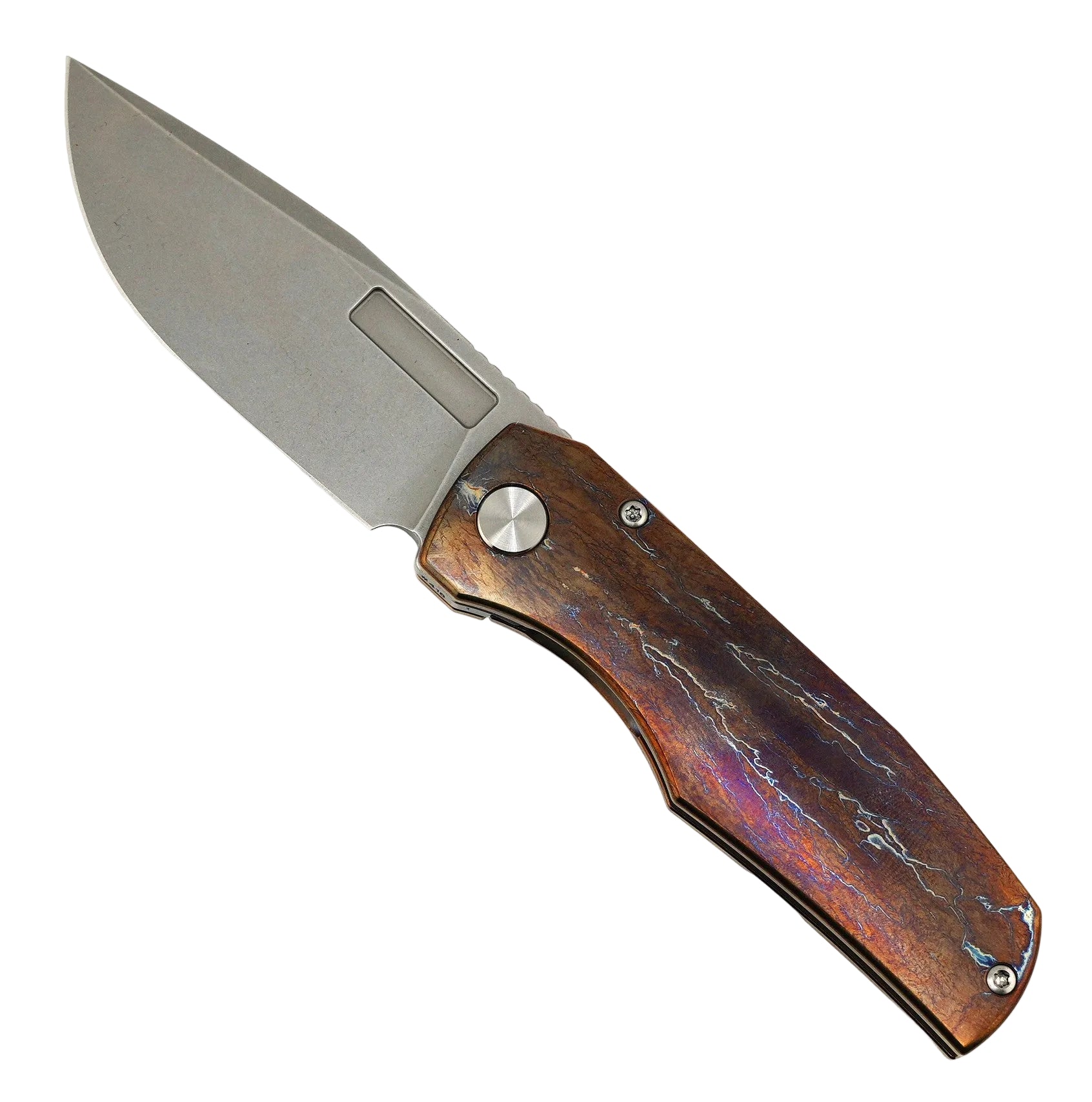 Custom Heat Antropic Vero Nova Mini Folding Knife